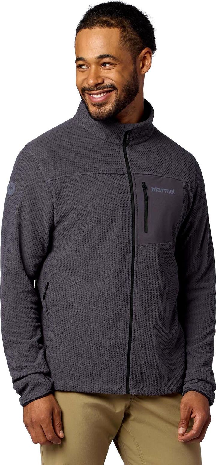 Marmot Men's Airfleece Jacket Blackened Marmot