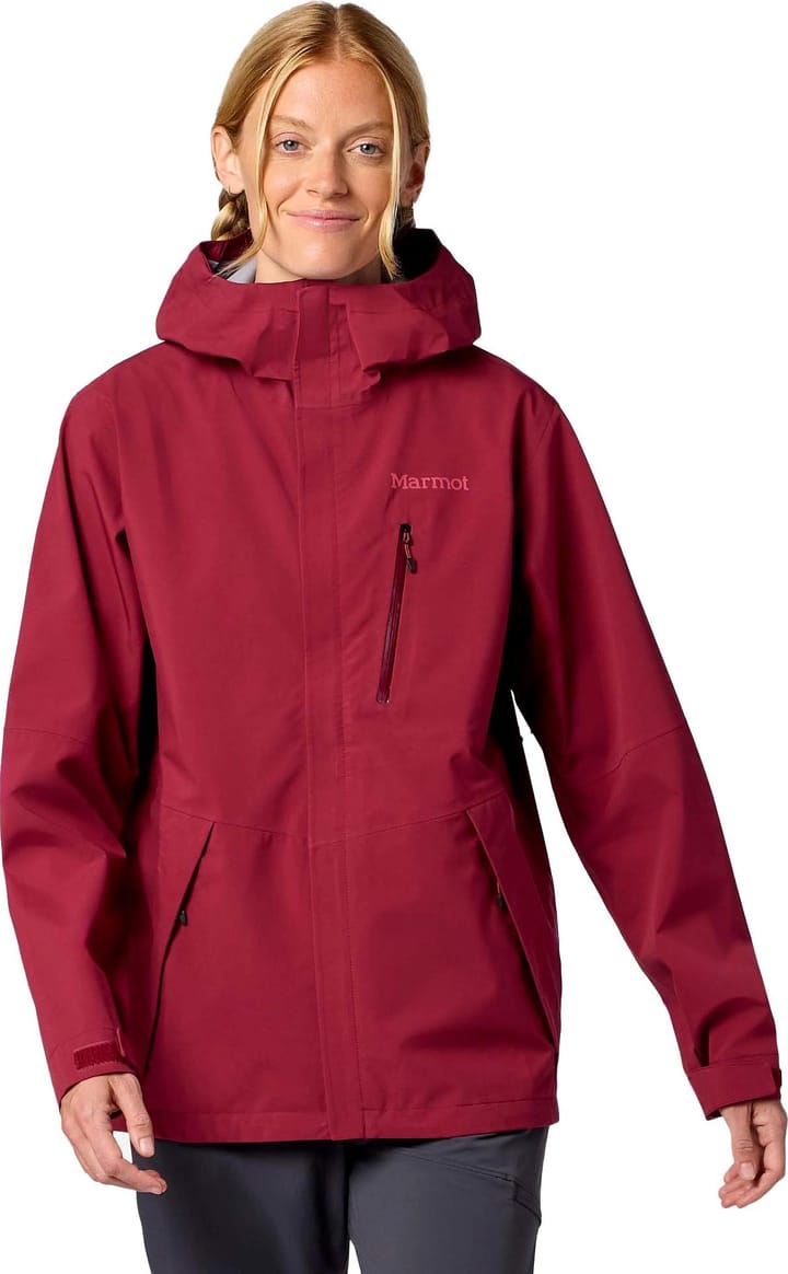 Marmot Women's Precip Evo Pro Jacket Cosmos Red Marmot