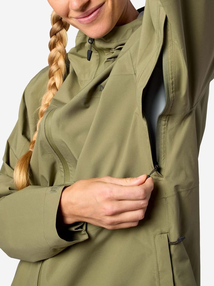 Marmot Women's Precip Evo Flex Jacket Olive Grove Marmot