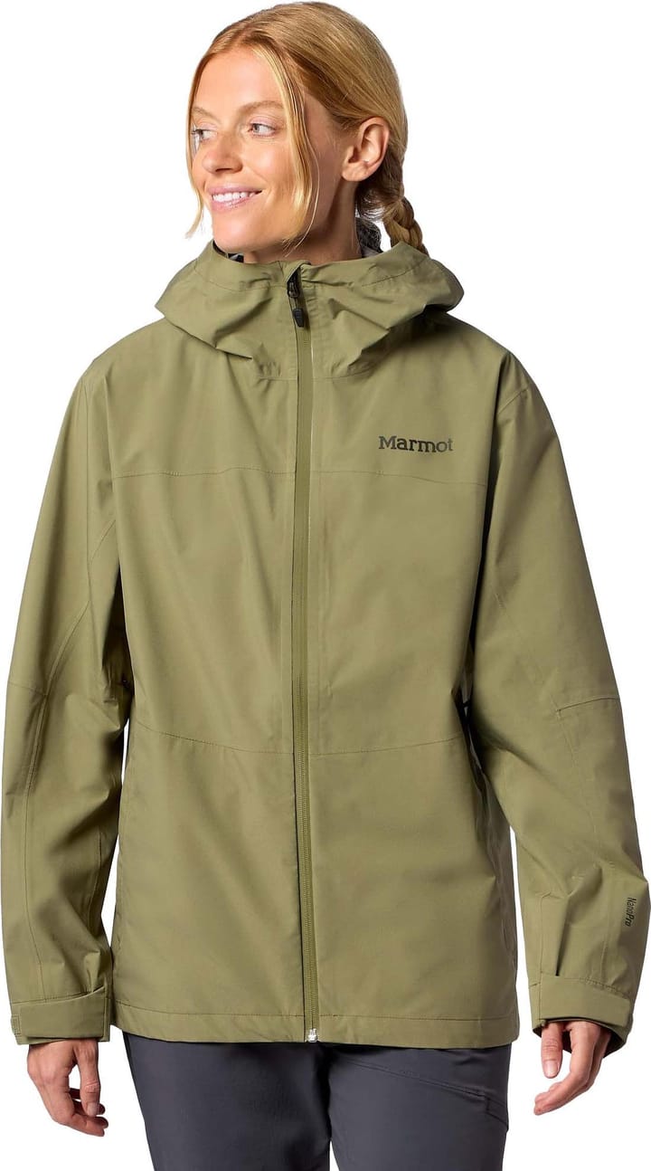 Marmot Women's Precip Evo Flex Jacket Olive Grove Marmot