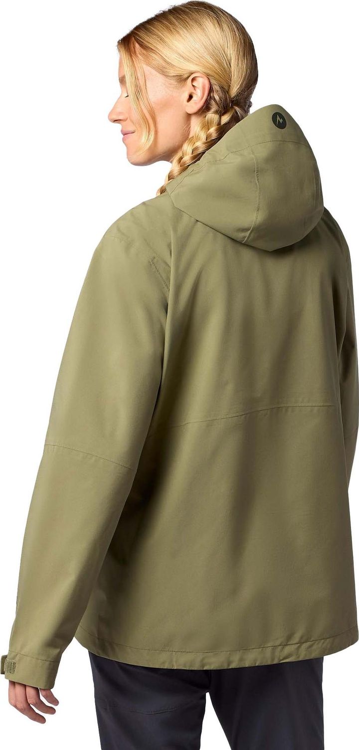 Marmot Women's Precip Evo Flex Jacket Olive Grove Marmot