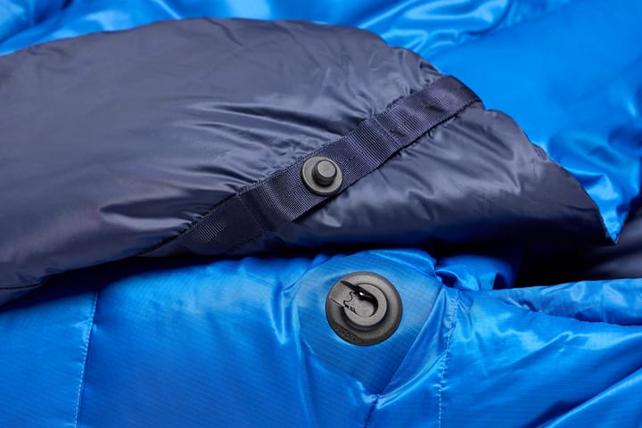 Marmot Wraptor Down 15 Long Clear Blue/arctic Navy Marmot