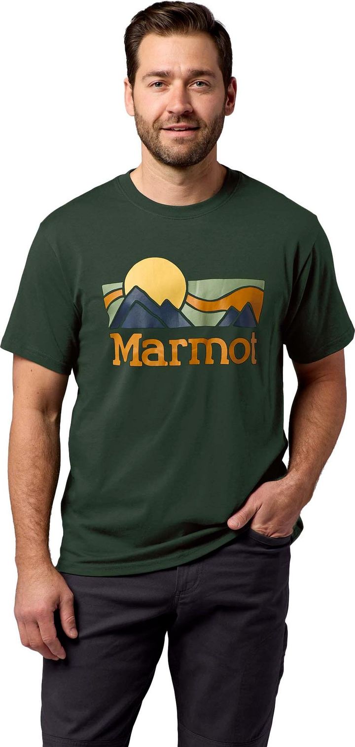 Marmot Men's Coastal Tee  Pine Forest Marmot