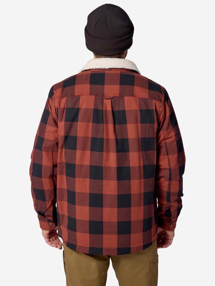 Marmot Men's Hidden Peaks Shirt Jacket Pecan Buffalo Plaid Marmot