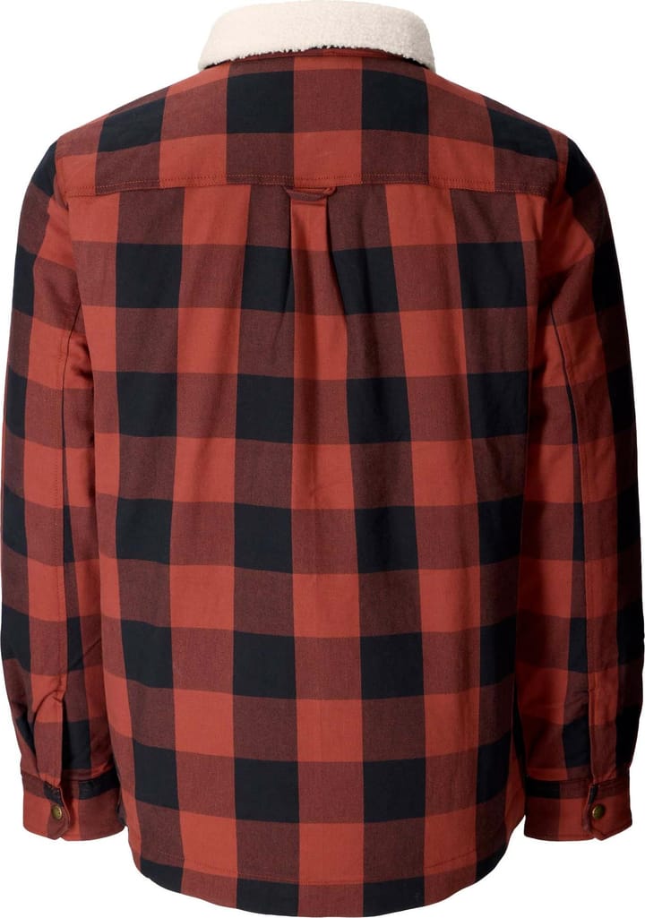Marmot Men's Hidden Peaks Shirt Jacket Pecan Buffalo Plaid Marmot
