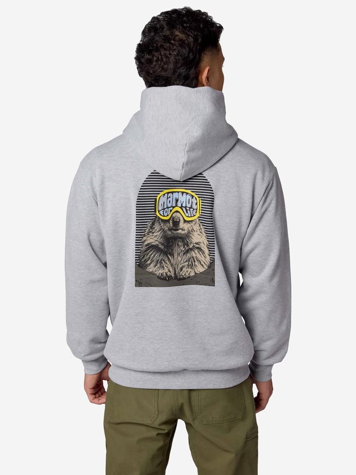 Marmot Men's Marty Goggles Hoody Grey Heather Marmot