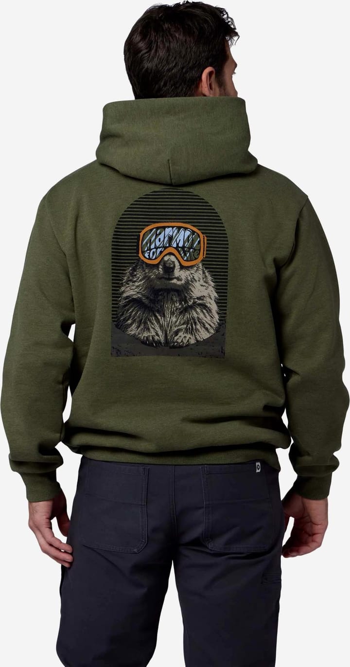 Marmot Men's Marty Goggles Hoody Surplus Green Heather Marmot