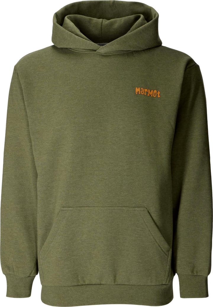 Marmot Men's Marty Goggles Hoody Surplus Green Heather Marmot
