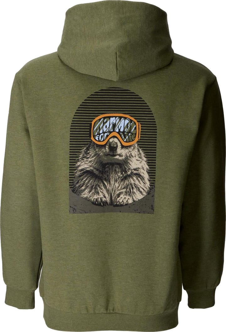 Marmot Men's Marty Goggles Hoody Surplus Green Heather Marmot