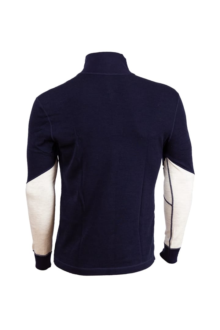 Fjellulla Men'S Half Zip Deep Blue/light Grey Fjellulla Fjellulla Men'S Half Zip Deep Blue/light Grey Fjellulla