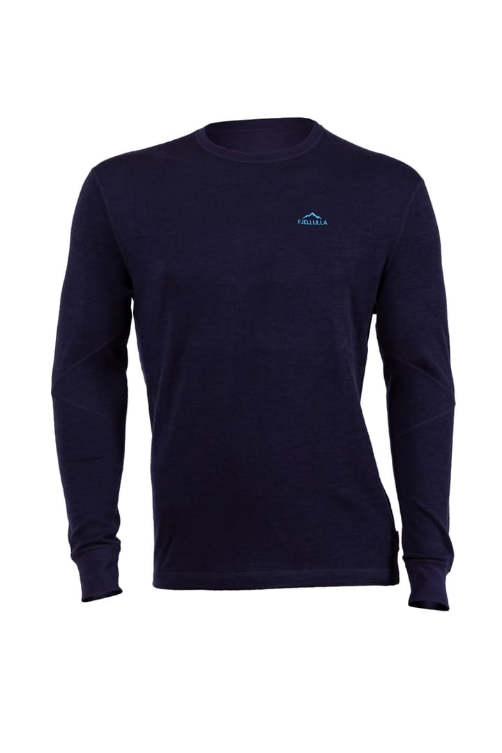 Fjellulla Men'S Crew Neck Deep Blue Fjellulla