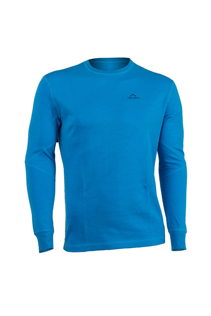 Fjellulla Men'S Crew Neck Blue Fjellulla