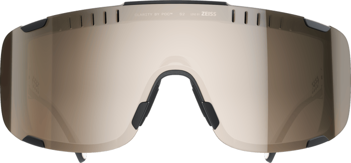 POC Devour Mid Bike Sunglasses Uranium Black/Clarity Trail/Partly Sunny Silver POC