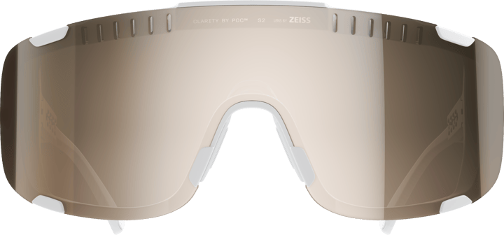 POC Devour Mid Bike Sunglasses Hydrogen White/Clarity Trail /Partly Sunny Silver POC