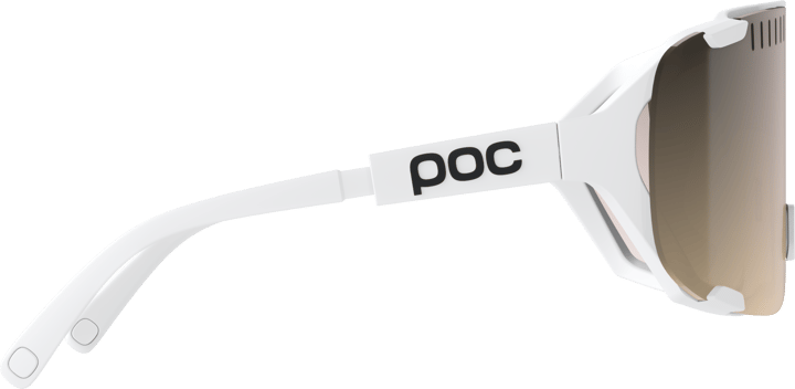POC Devour Mid Bike Sunglasses Hydrogen White/Clarity Trail /Partly Sunny Silver POC