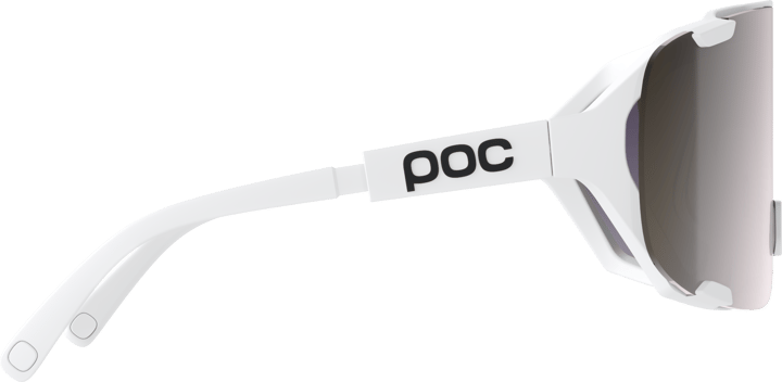POC Devour Mid Bike Sunglasses Hydrogen White/Clarity Road/Sunny Silver POC