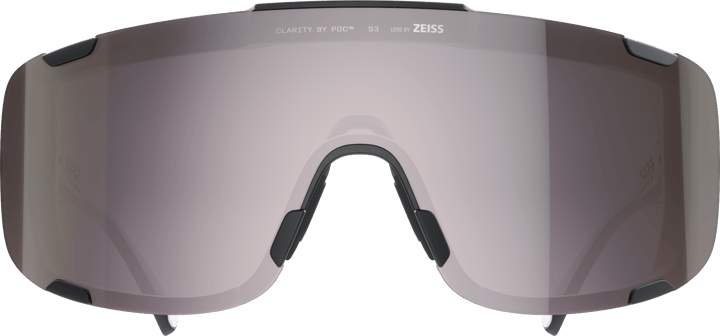 POC Devour Mid Bike Sunglasses Uranium Black/Clarity Road/Sunny Silver POC