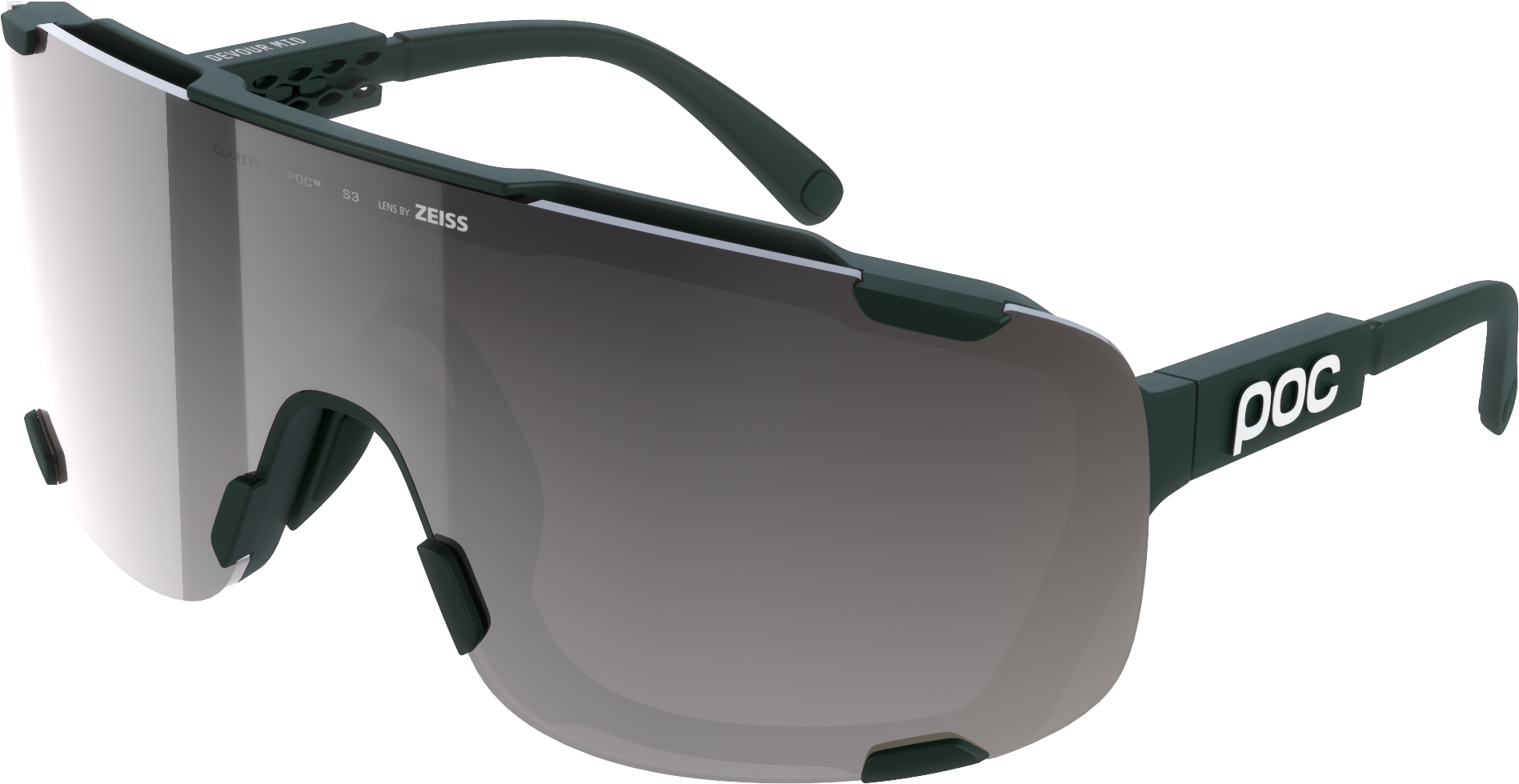 Pargasite green/clarity road/sunny silver