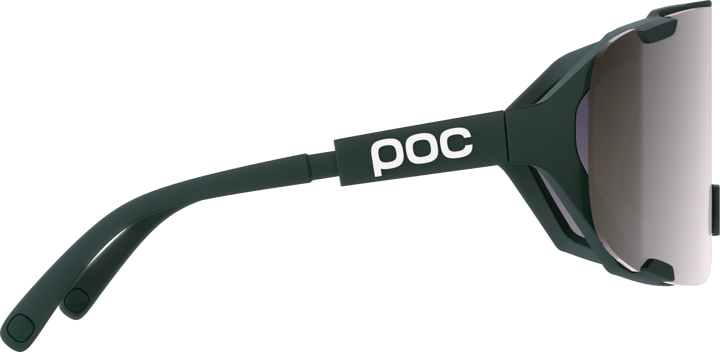 POC Devour Mid Bike Sunglasses Pargasite Green/Clarity Road/Sunny Silver POC