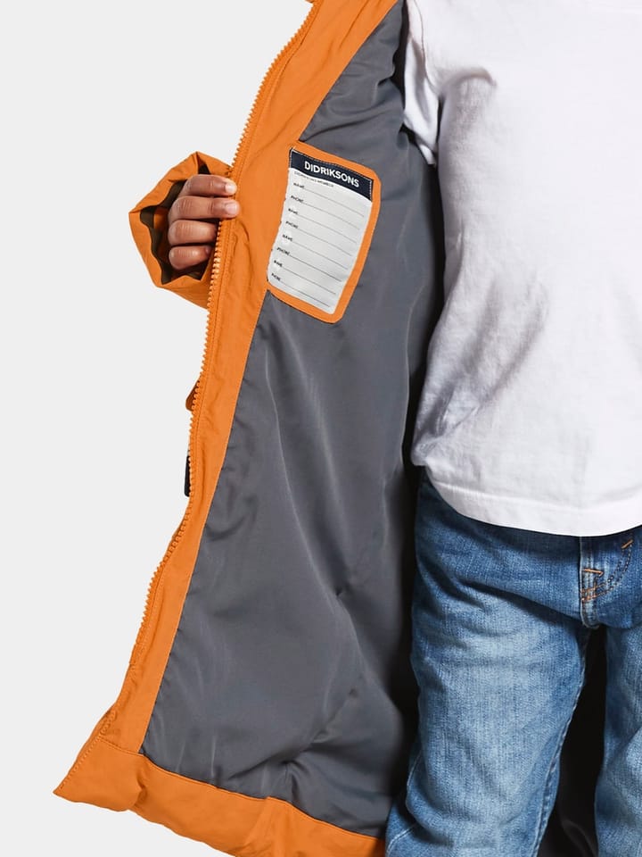Didriksons Machi Kids Parka Burnt glow Didriksons Didriksons Machi Kids Parka Burnt glow Didriksons