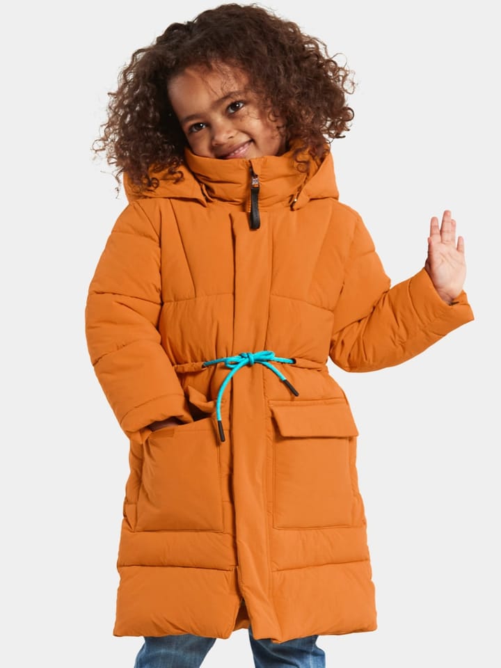 Didriksons Machi Kids Parka Burnt glow Didriksons Didriksons Machi Kids Parka Burnt glow Didriksons