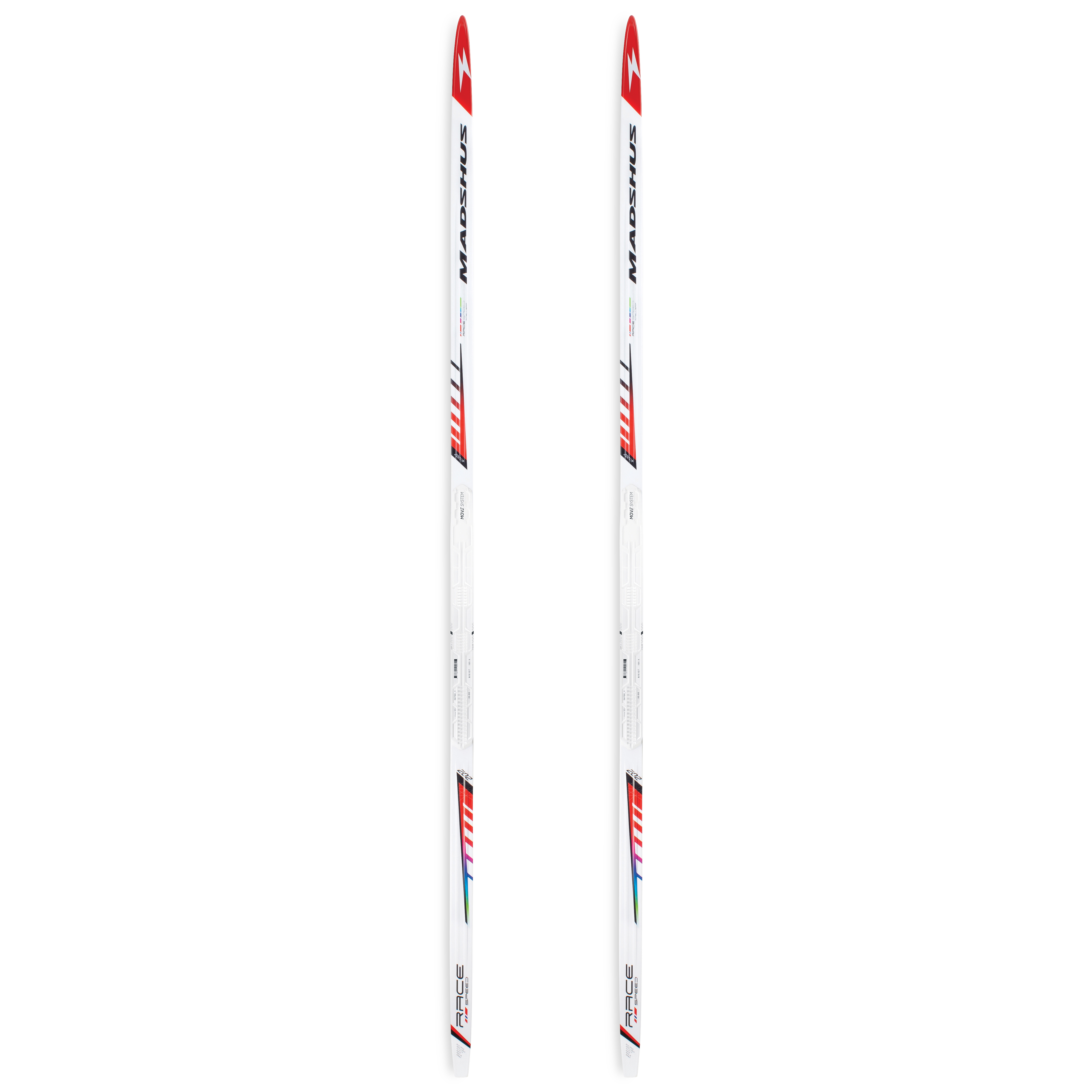 Madshus Race Speed Intelligrip White/Red/Black Längdskidor 202cm (80kg+)