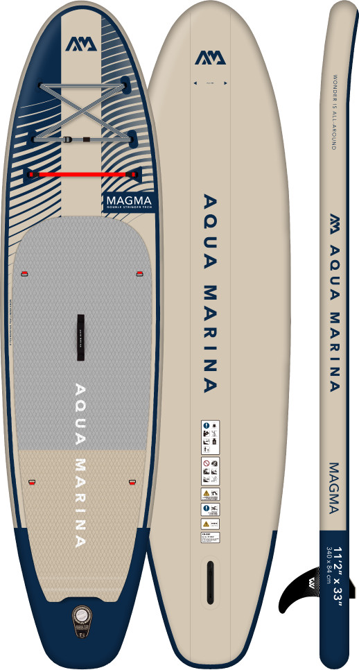 Magma SUP Pearl White OneSize, Pearl White