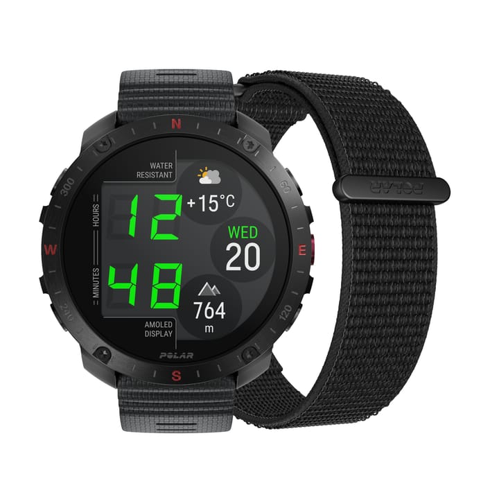 Polar Grit X2 Pro H&L Black Polar