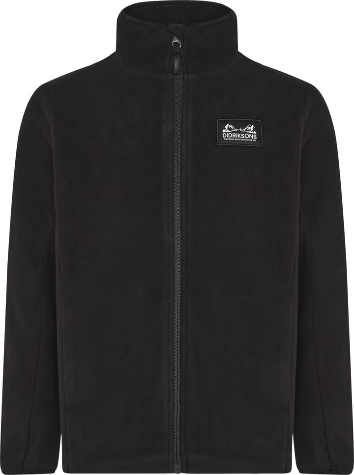 Didriksons Kids' Malakit Full Zip Black Didriksons
