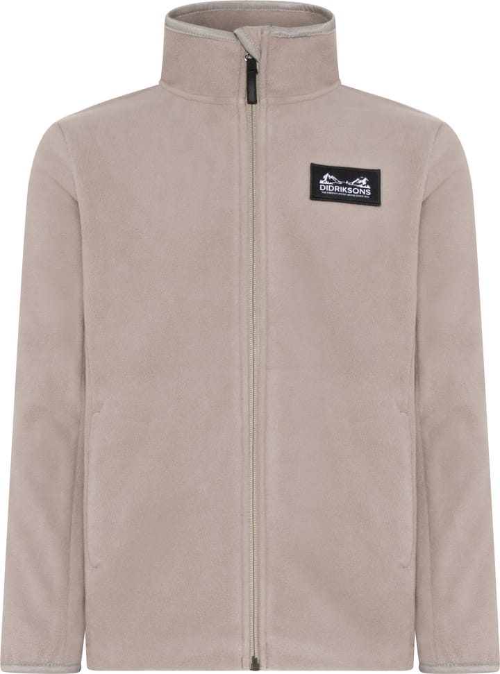 Didriksons Kids' Malakit Full Zip Ash Brown Didriksons