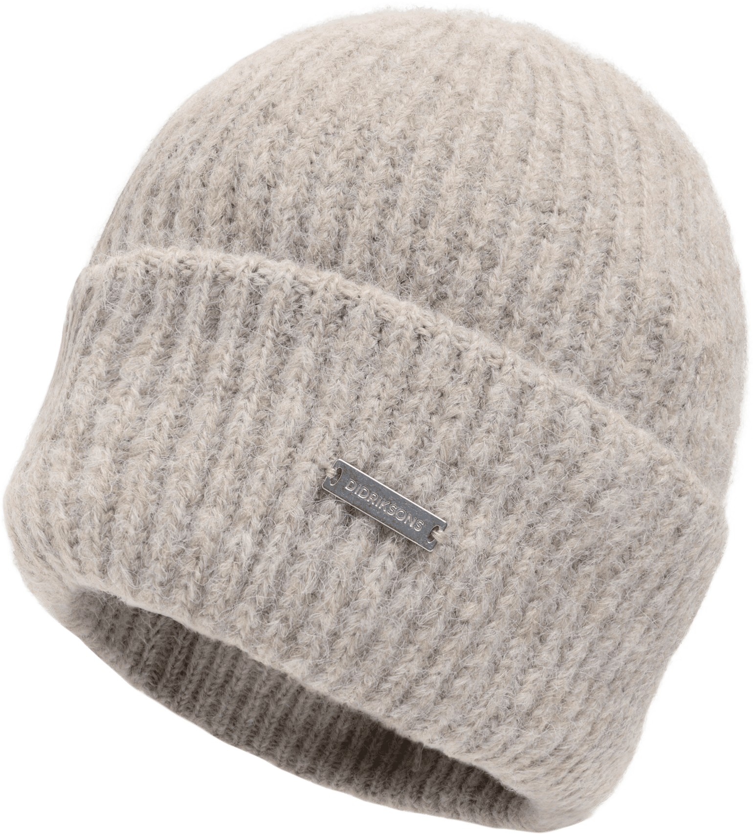 Didriksons Women's Malin Beanie Beige Melange