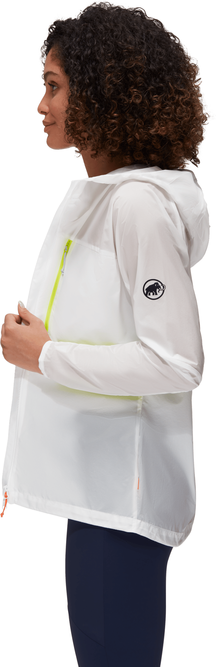 Women's Aenergy WB Hooded Jacket white-highlime Mammut