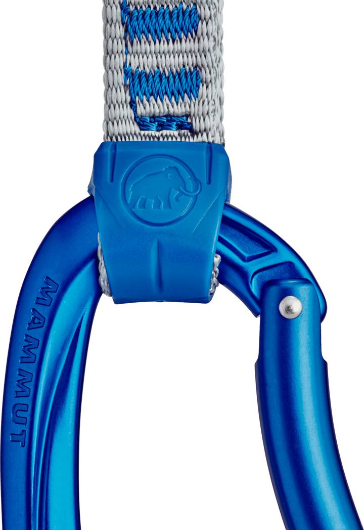 Mammut Crag Keylock 10 Cm Indicator 6-Pack Quickdraws Straight Gate/Bent Gate Key Lock Mammut