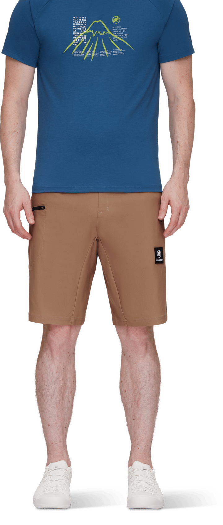 Men's Massone Shorts dark sand Mammut