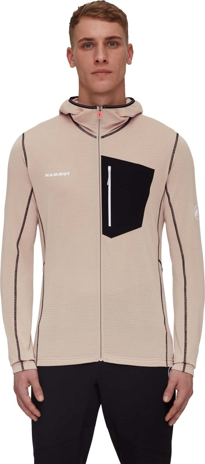 Men s Aenergy Light ML Hooded Jacket savannah black Buy Men s