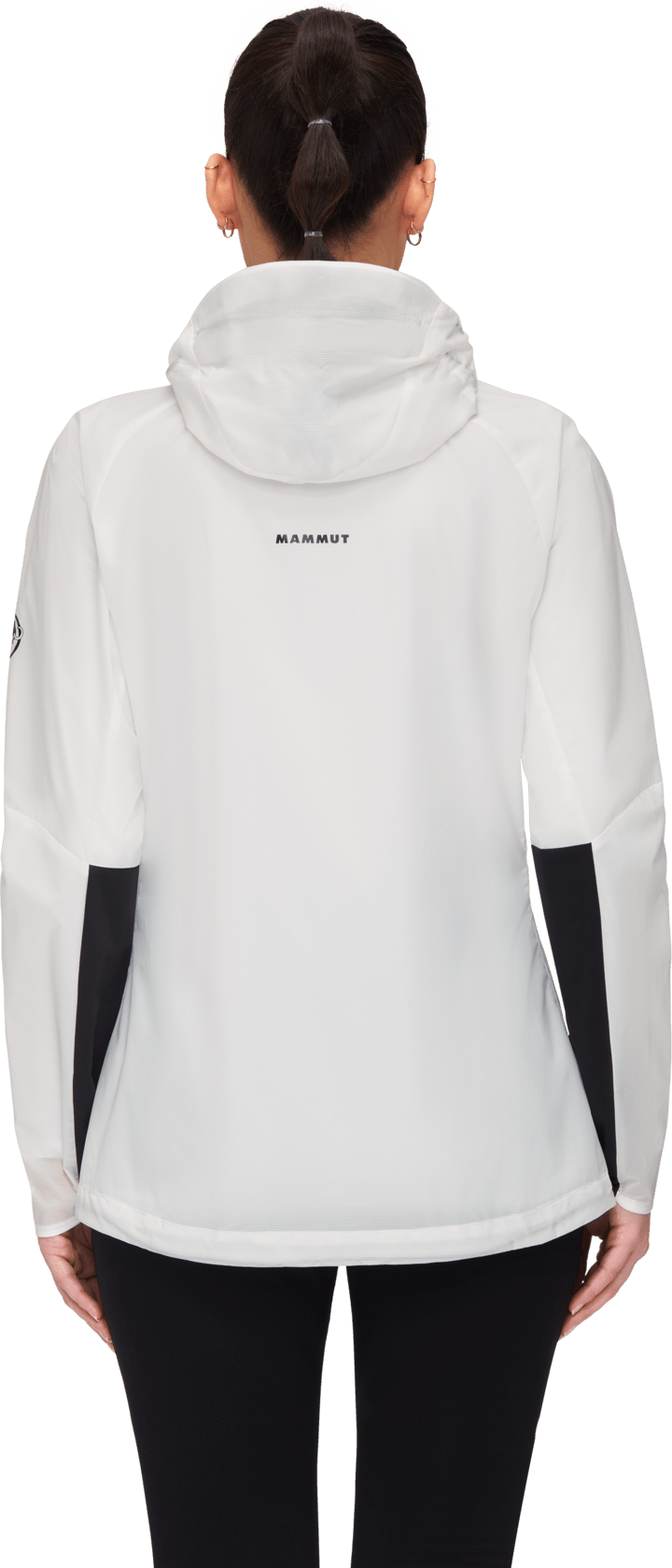 Mammut Women's Aenergy WB Hooded Jacket White-Black Mammut