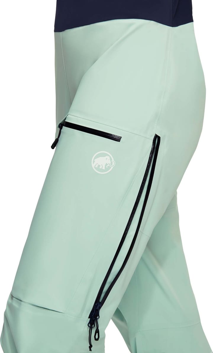 Mammut Women's Haldigrat HS Bib Pants Neo Mint-Marine Mammut Mammut Women's Haldigrat HS Bib Pants Neo Mint-Marine Mammut