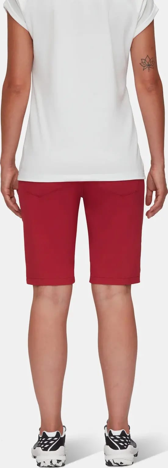 Mammut Women's Runbold Shorts  Blood Red Mammut
