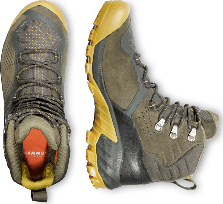Mammut Women's Sapuen High GORE-TEX Dark Tin/Amber Green Mammut