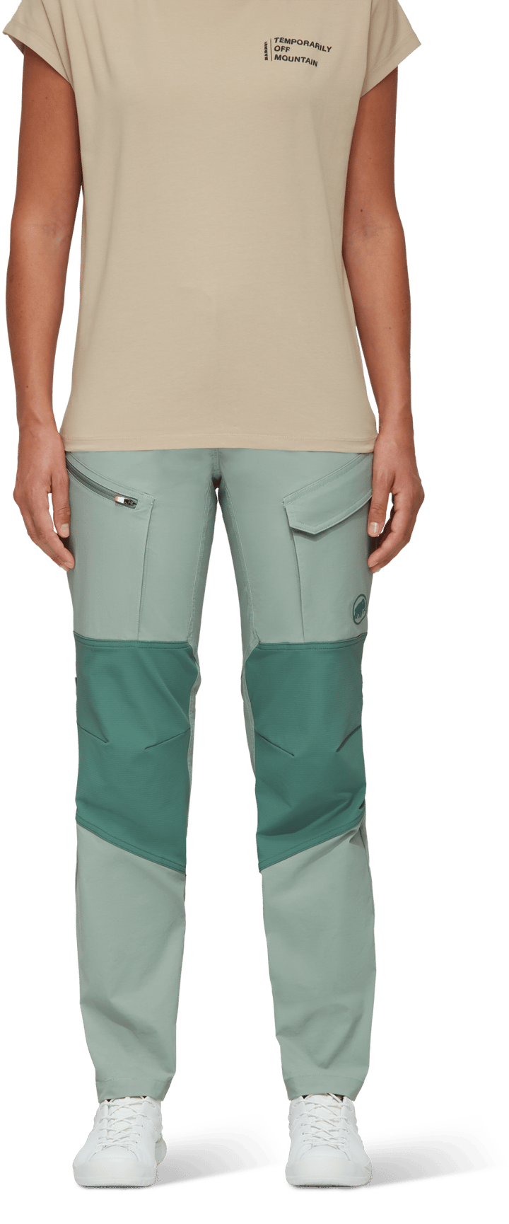 Women's Zinal Hybrid Pants jade-dark jade Mammut