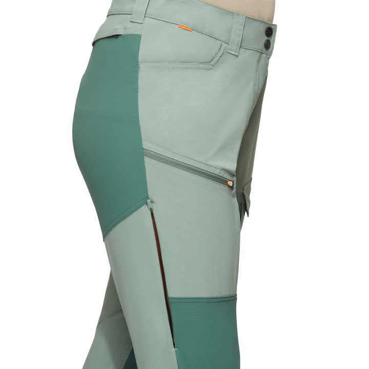 Women's Zinal Hybrid Pants jade-dark jade Mammut