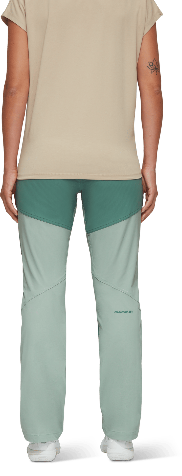 Women's Zinal Hybrid Pants jade-dark jade Mammut