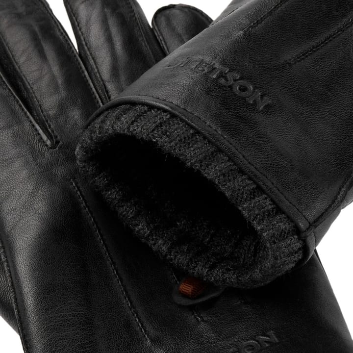 Stetson Mankota Sheepskin Gloves 31/Black Stetson
