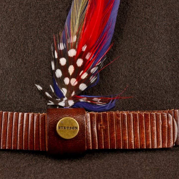 Stetson Manton Traveller Wool Felt Hat Brown Stetson