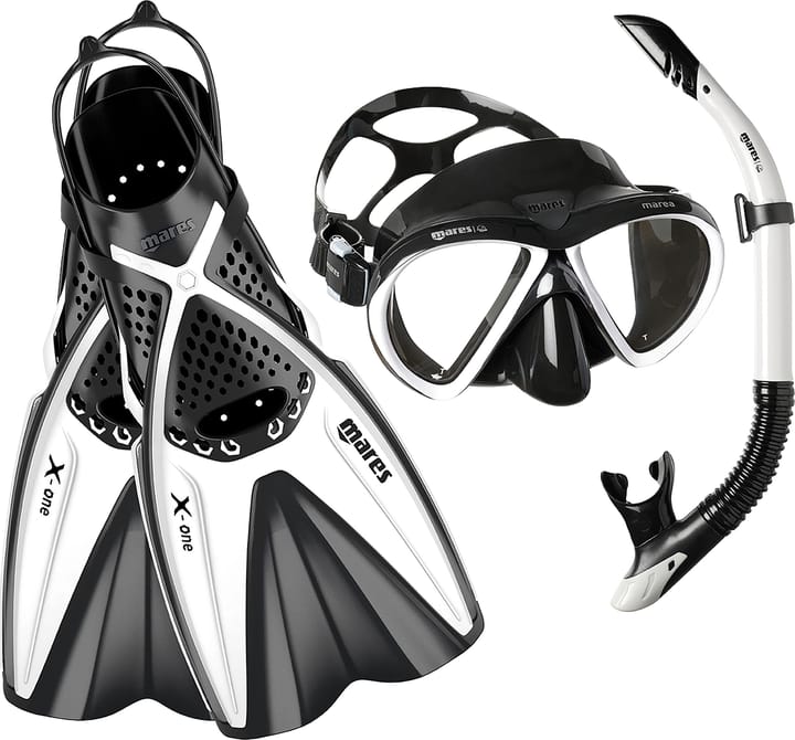 Mares X-One Marea Set Snorkeling White Mares