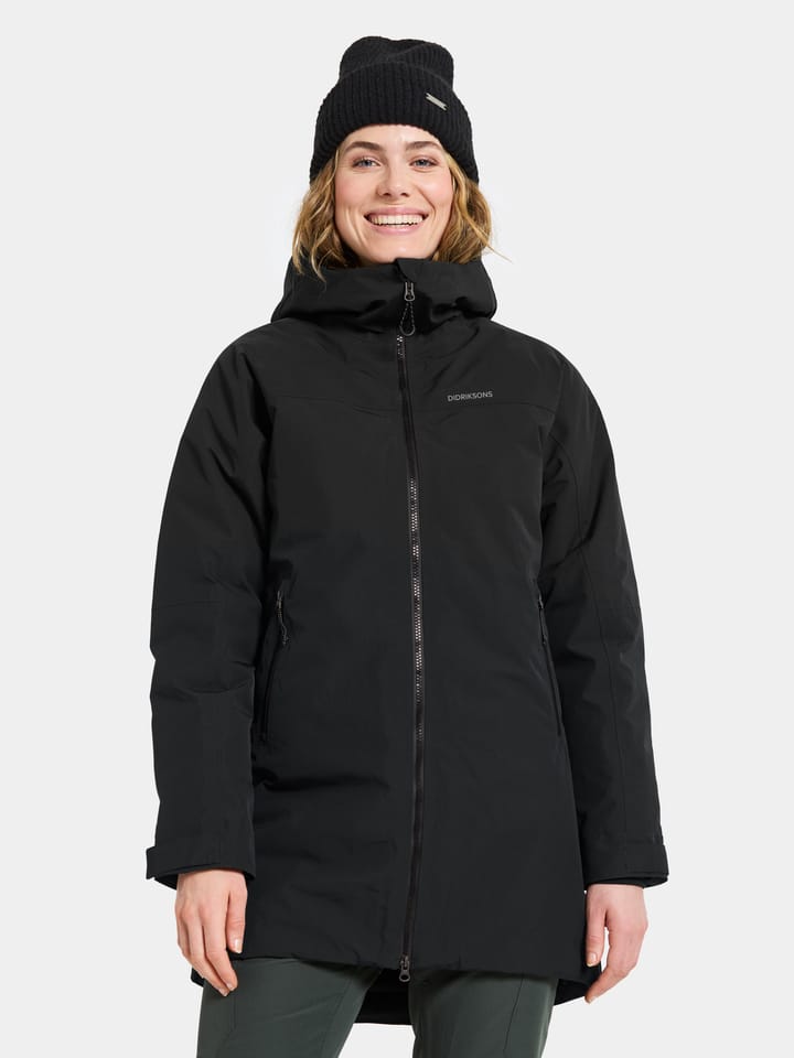 Didriksons Women's Marget Parka Black Didriksons Didriksons Women's Marget Parka Black Didriksons