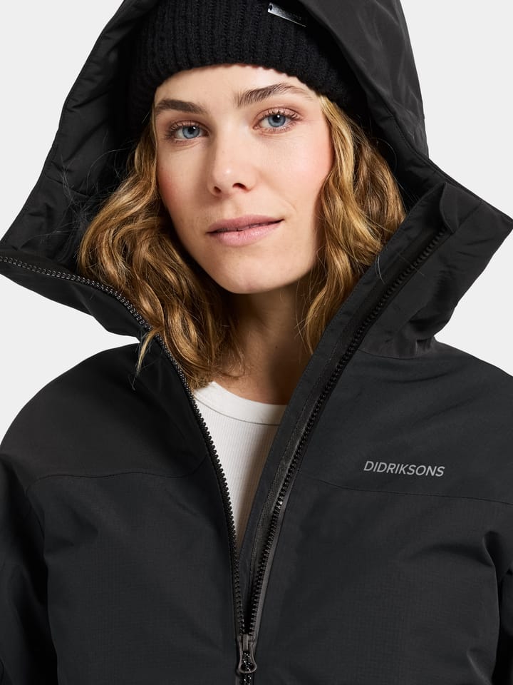 Didriksons Women's Marget Parka Black Didriksons Didriksons Women's Marget Parka Black Didriksons