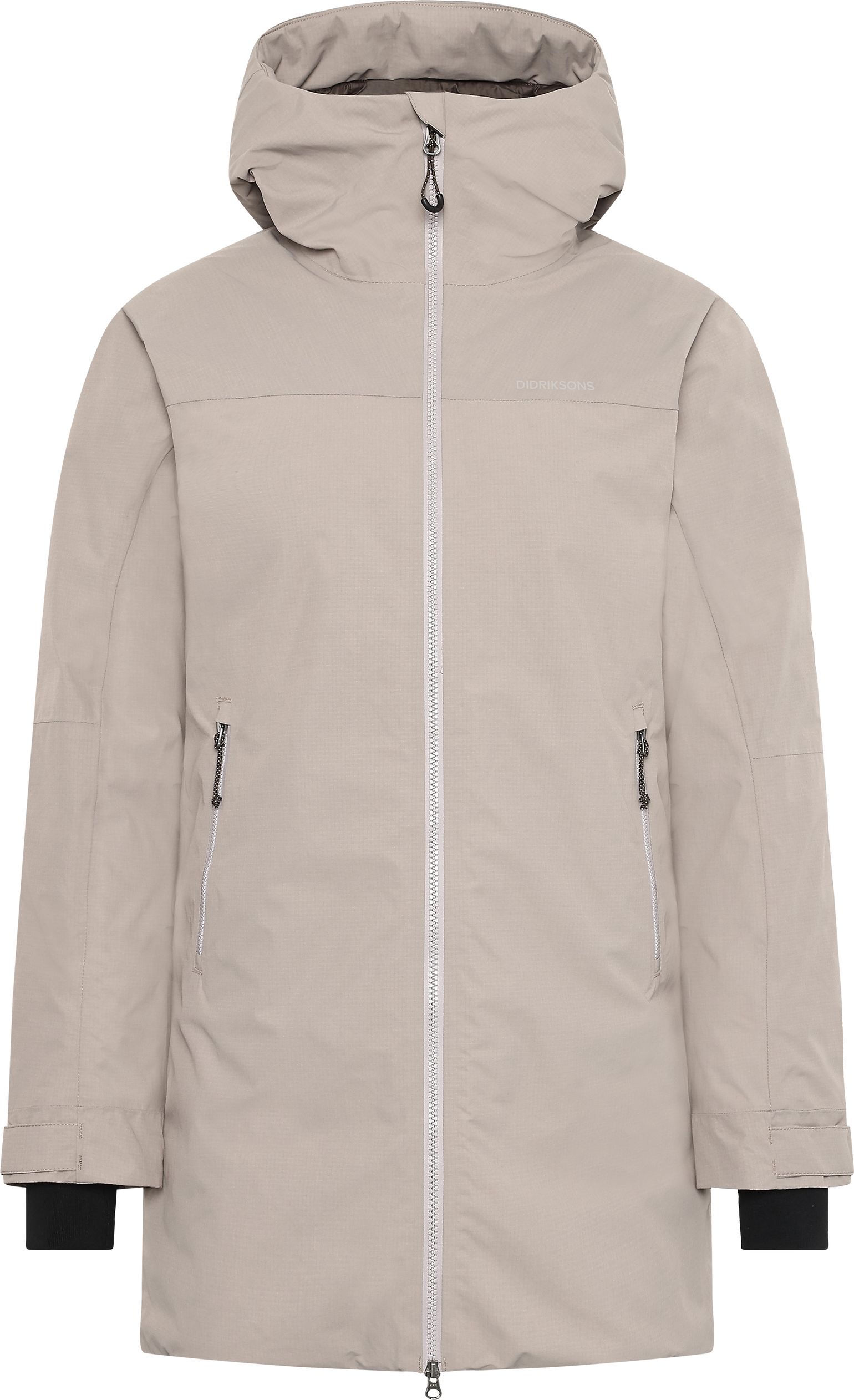 Didriksons Women's Marget Parka Ash Brown