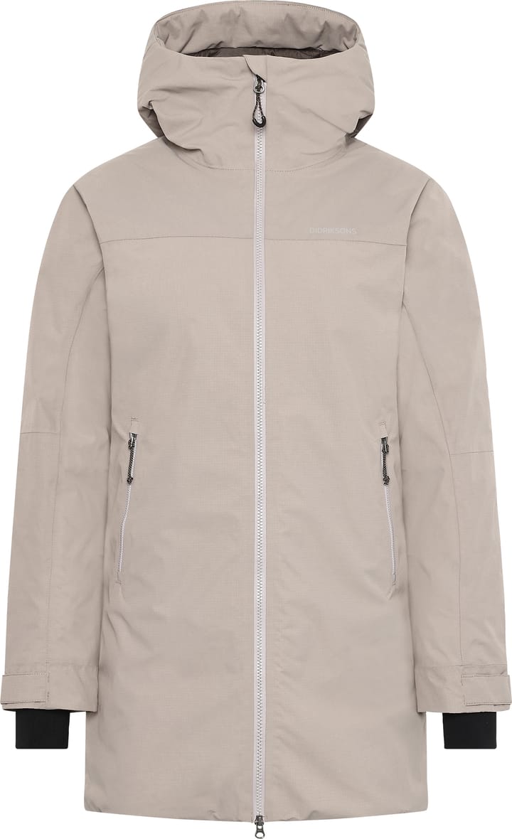 Didriksons Women's Marget Parka Ash Brown Didriksons