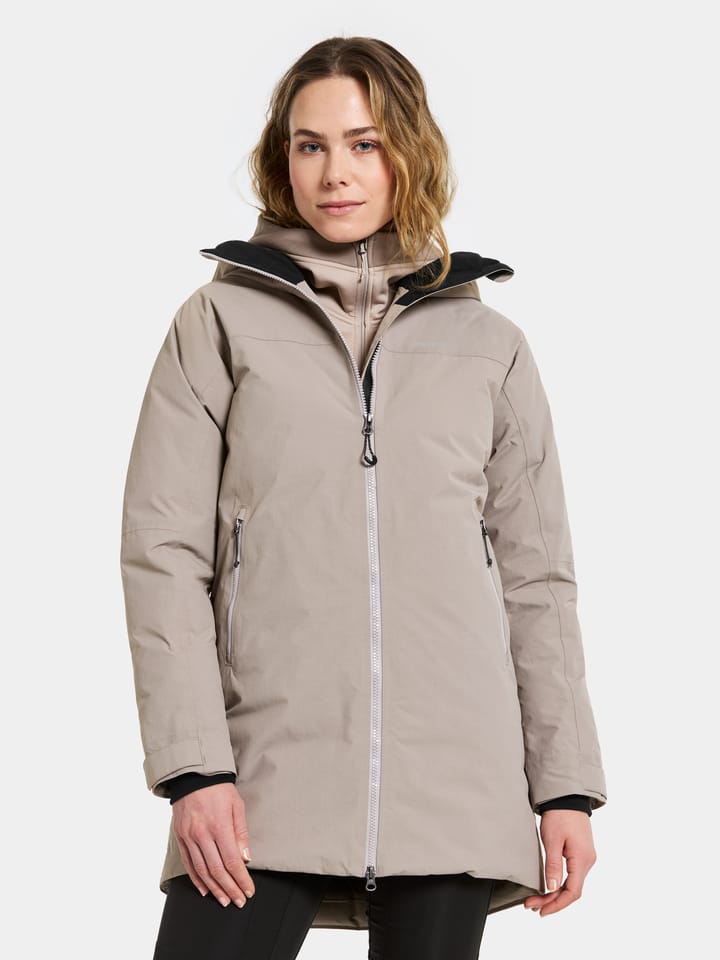 Didriksons Women's Marget Parka Ash Brown Didriksons Didriksons Women's Marget Parka Ash Brown Didriksons